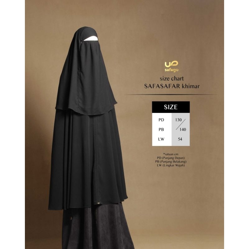 Shafa Safar Khimar ritz purdah - Safago Shafa Jilbab #shafajilbab #ayranashwa