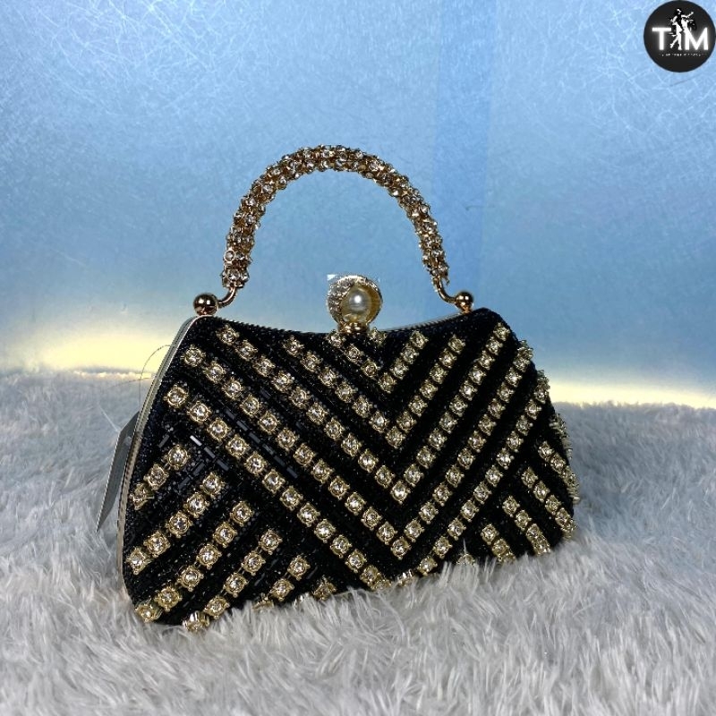 TAS PESTA WANITA IMPORT CLUTCH ELEGANT TAS PESTA MEWAH IMPORT MAKASSAR