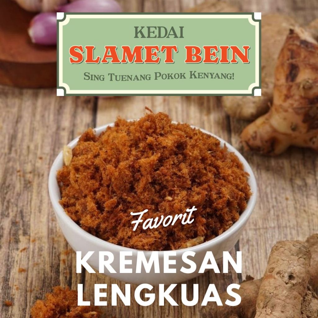 

Kremesan Lengkuas Slamet Bein