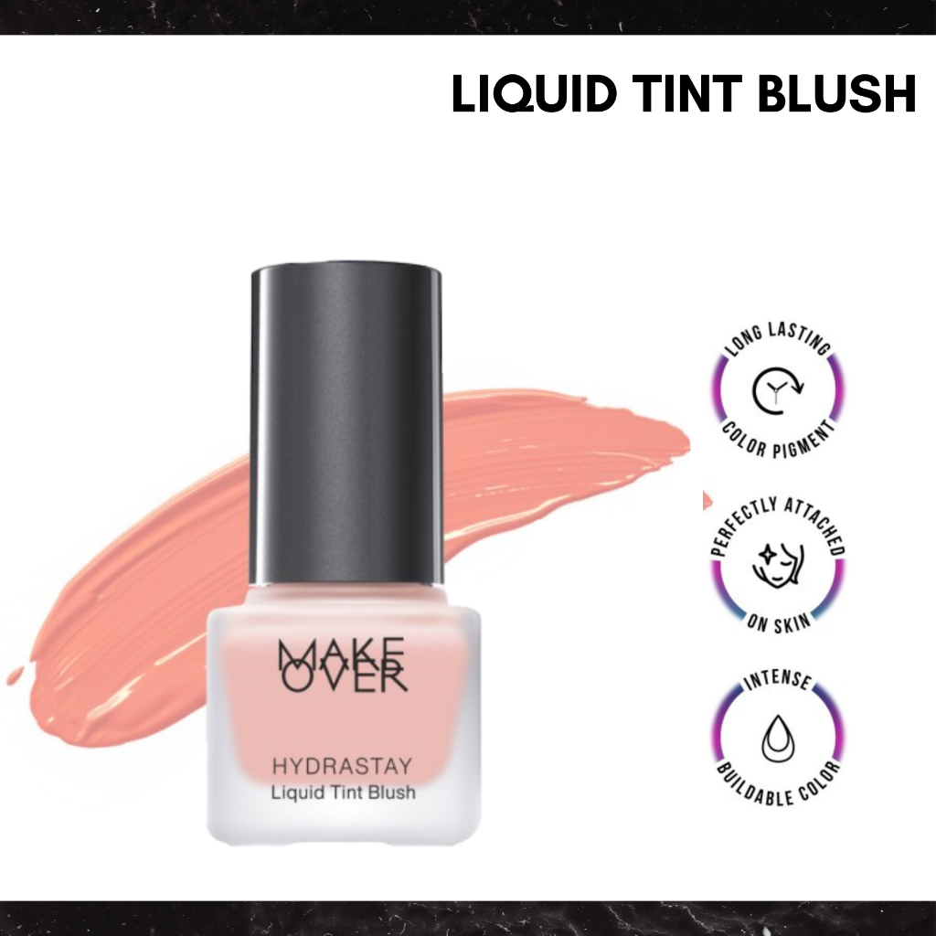 Make Over Hydrastay Liquid Tint Blush / Blush On Cair