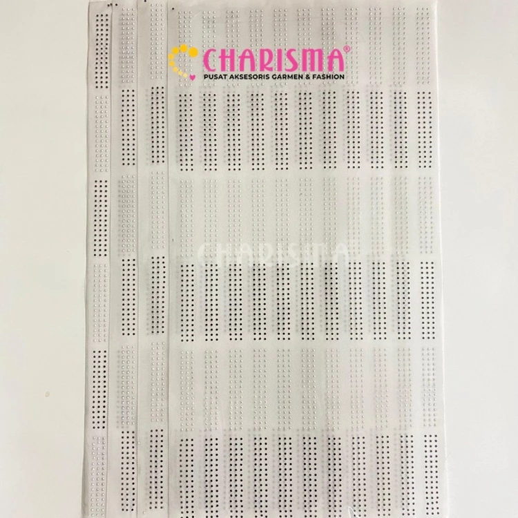 Charisma Mote Gosok Motif - Mote Gosok / Lebar 1.5cm / mote press / aksesoris baju abaya/hotfix.