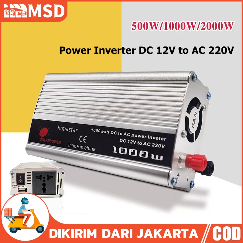 Power Inverter 1000 Watt Power Inverter DC Ke AC Power Inverter 220W/500W/1000W/2000W/4000W Inverter