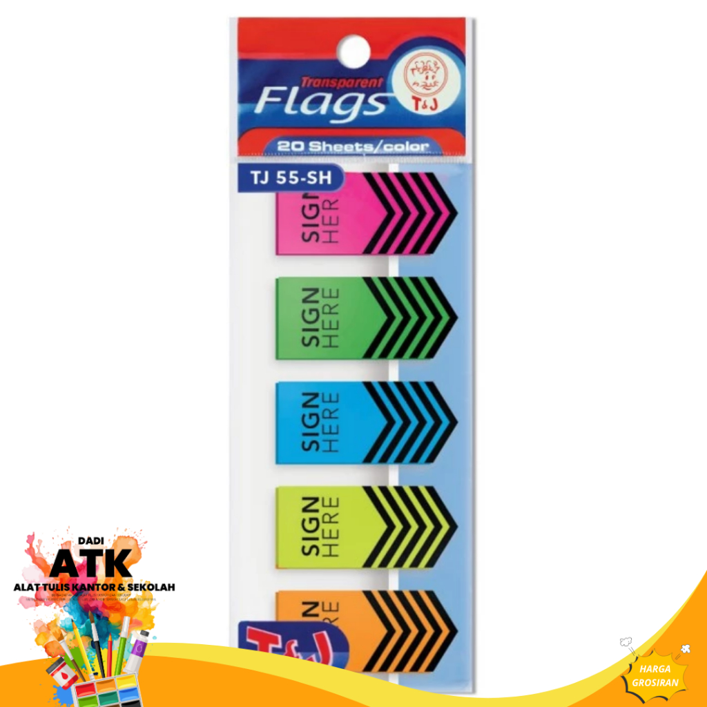 

Sign Here Tom & Jerry isi 5 warna - jumlah 2 pad