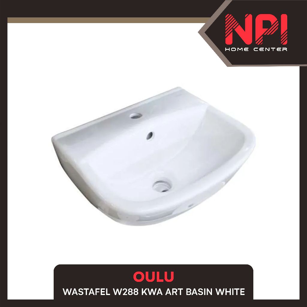 Oulu - Washtafel / Wastafel / Westafel / Basin Kw1 W 288 / W288 White
