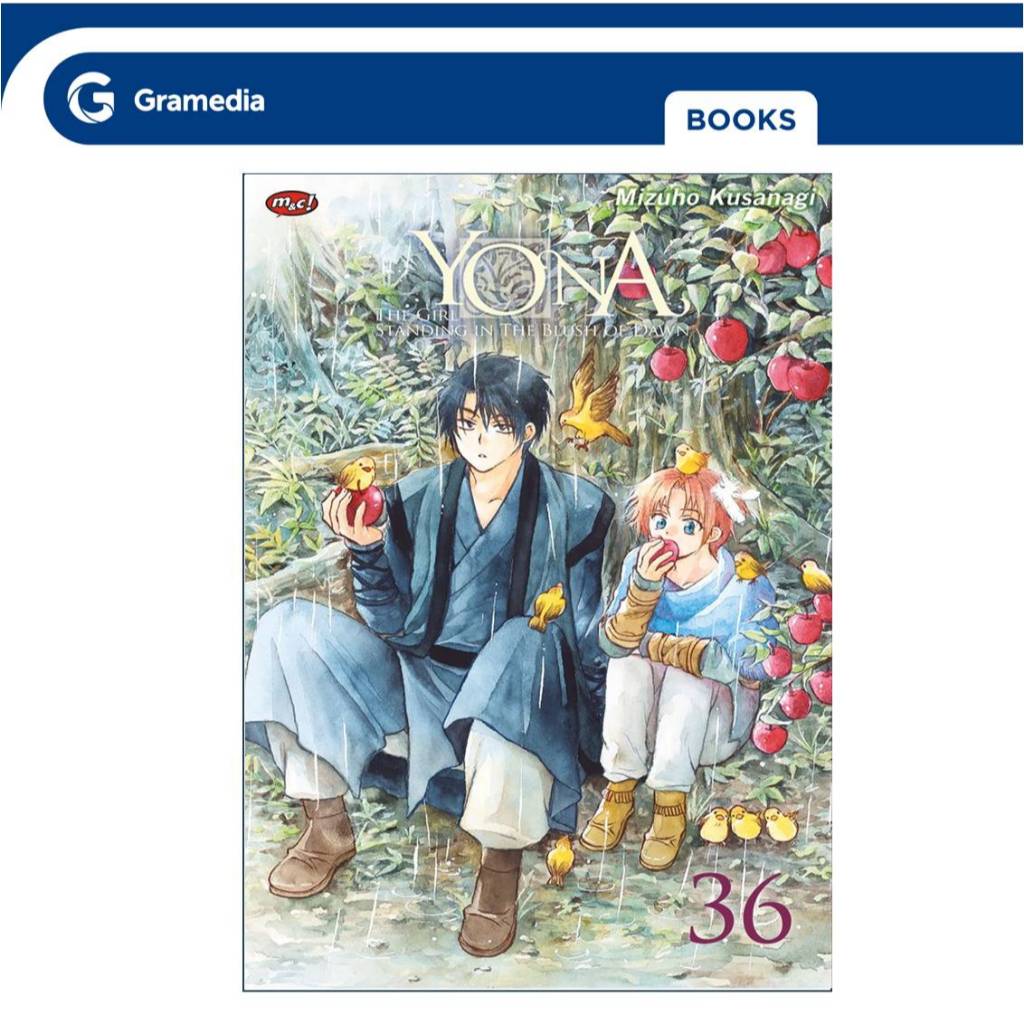 Gramedia GTC- Yona, the Girl Standing in the Blush of Dawn 36 (Mizuho Kusanagi, MIZUHO KUSANAGI)