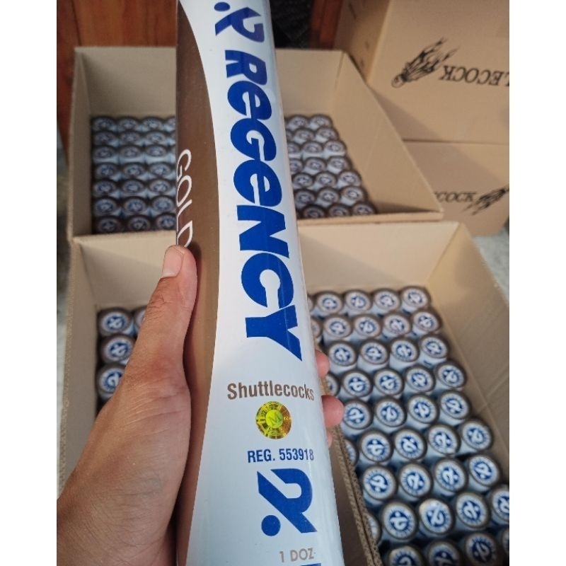 Shuttlecock Regency Gold Premium Stabil Awet