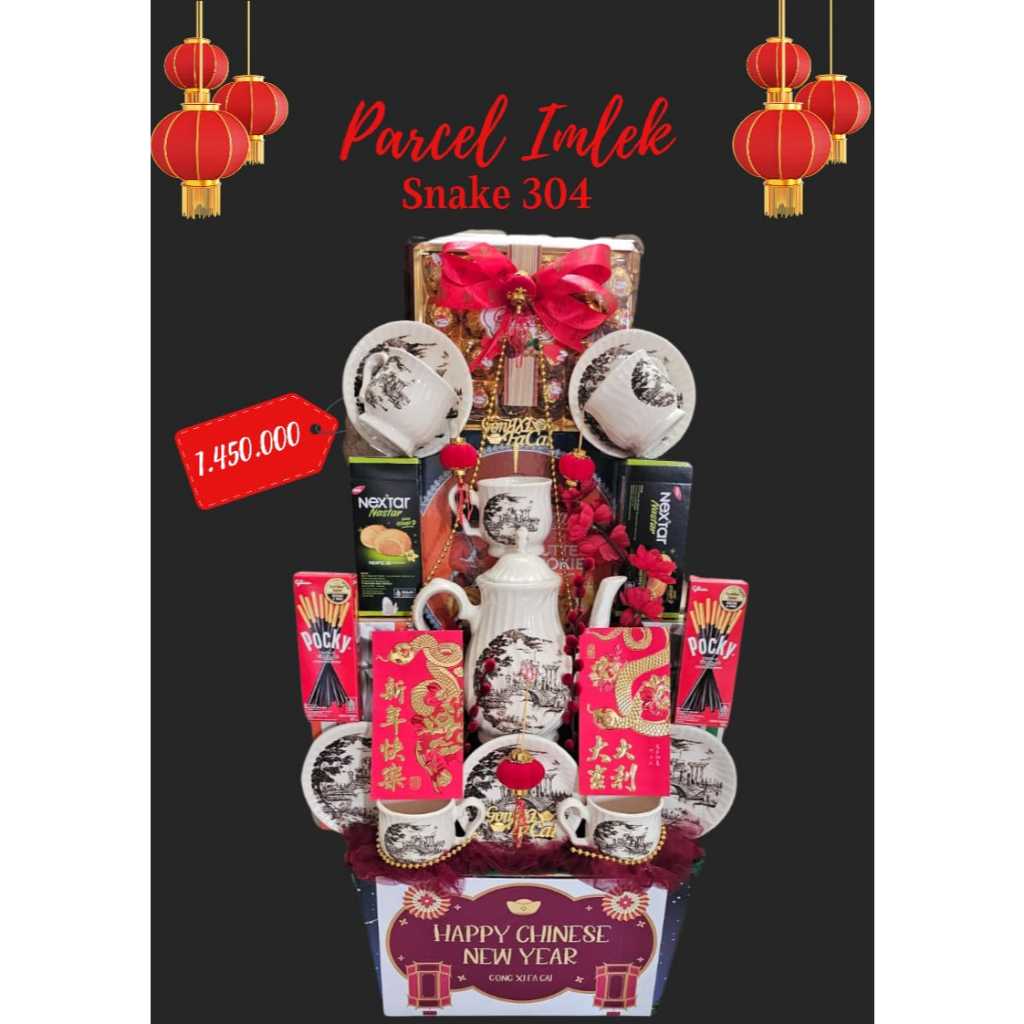 

Parcel Imlek Snake 304 Parcel Teaset Imlek Hampers Imlek Parcel Teaset Chinese New Year Hampers Imlek Box Cookies Imlek Parcel Snack Angpao Imlek Hadiah Imlek Pecah Belah CNY Kado Imlek Cookies Imlek Chinese New Year Gong Xi Fa Cai Hampers CNY