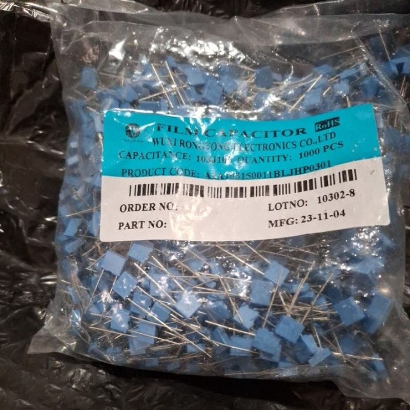 1.000 pcs capasitor MKM 103 kapasitor MKM 10n BIRU