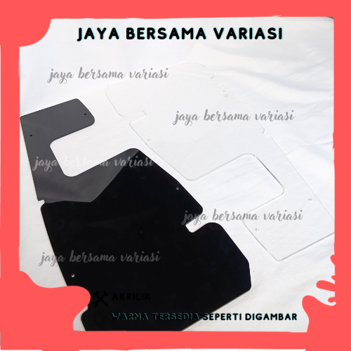 MIKA KOLONG MP MONO AKRILIK MP NEW COVER PELINDUNG TUTUP KOLONG MOTOR MEGAPRO