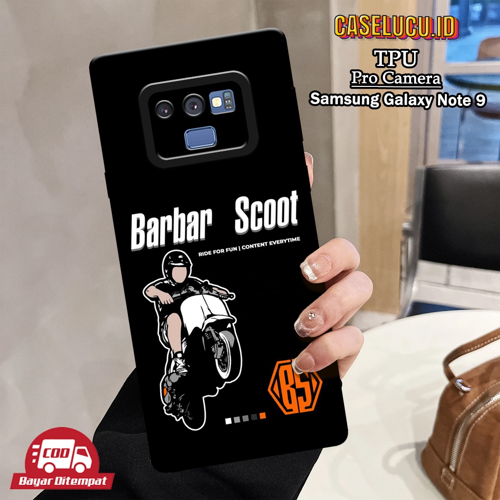 Case Samsung Galaxy Note 9 Terbaru - Fashion Case Vespa - Casing Hp Samsung Galaxy Note 9 - Kesing S