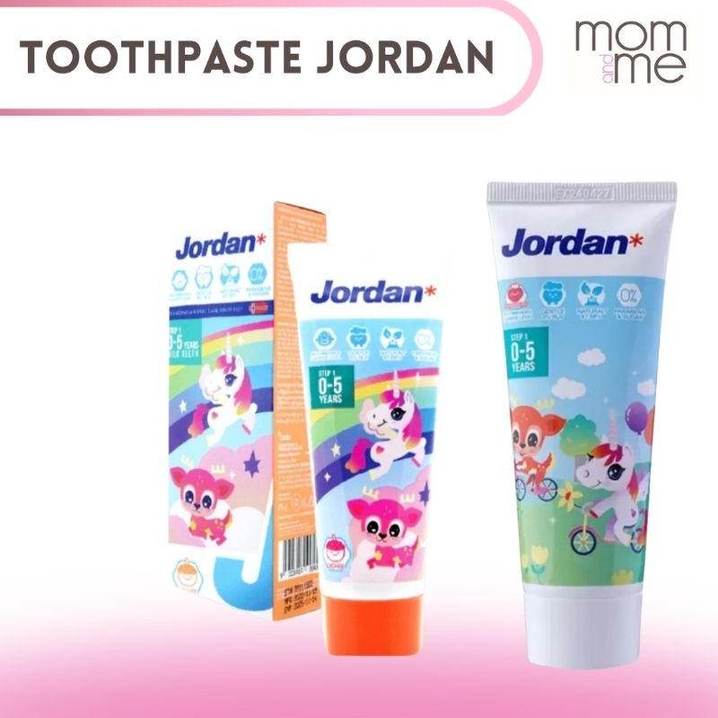 JORDAN Toothpaste Odol Anak STEP 1