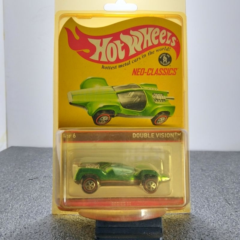 Hot Wheels Double Vision Neo Classic Series Free Protector 01997/04000