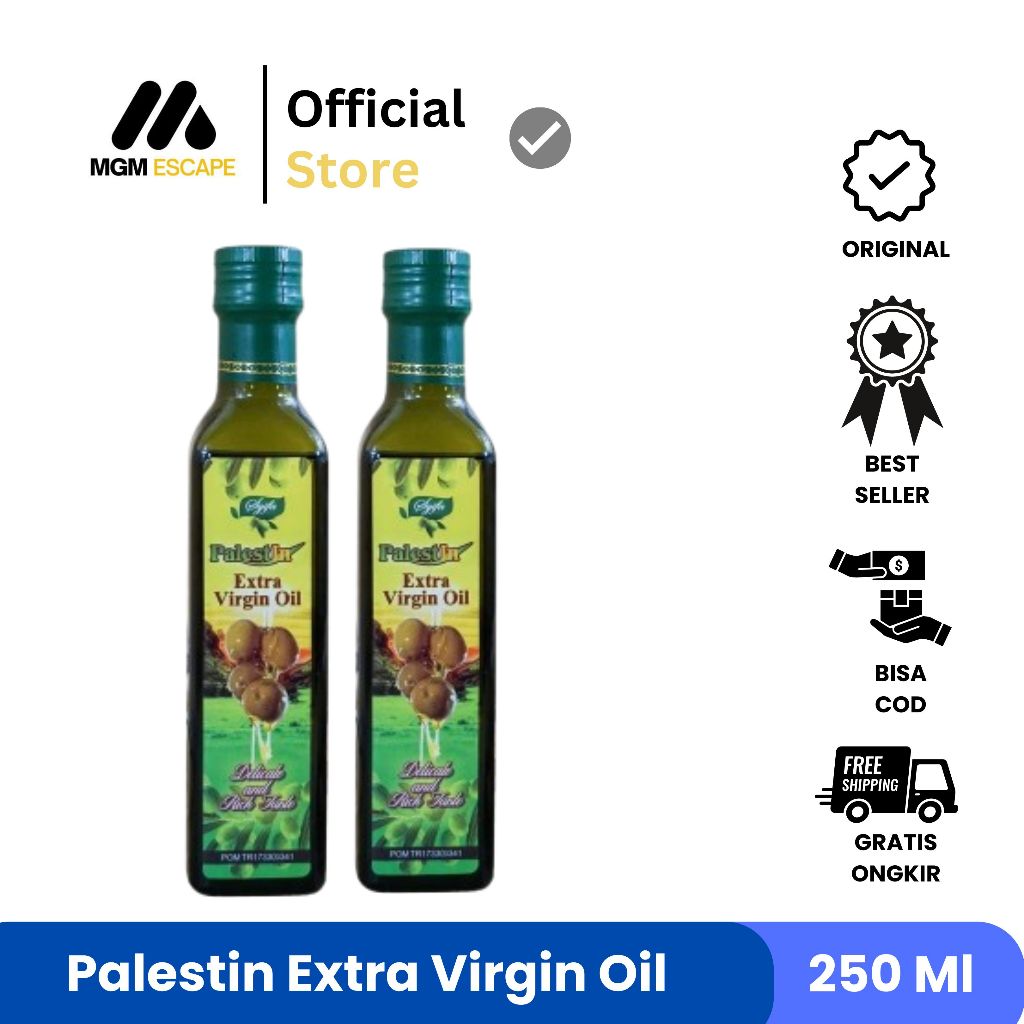 

Palest In Extra Virgin Olive Oil - Minyak Zaitun Extra Virgin - 250 ml