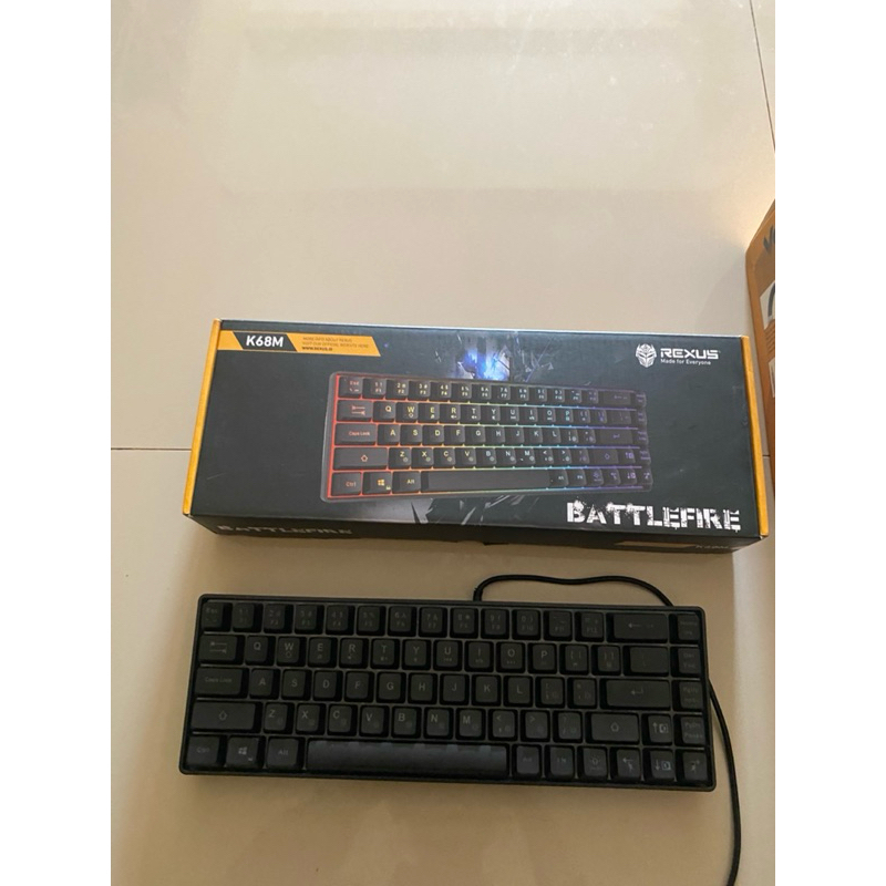 Keyboard Rexus dan Headshet Rexus