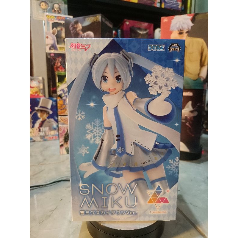 Sega Hatsune Miku Luminasta - Snow Miku Sky Town Ver