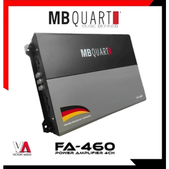 POWER 4CH MB QUART FA-460 Germany technology 4 CHANNEL