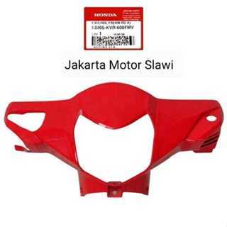 53205-KVR-600FMV cover handle  fr batok depan revo lama merah ori ahm