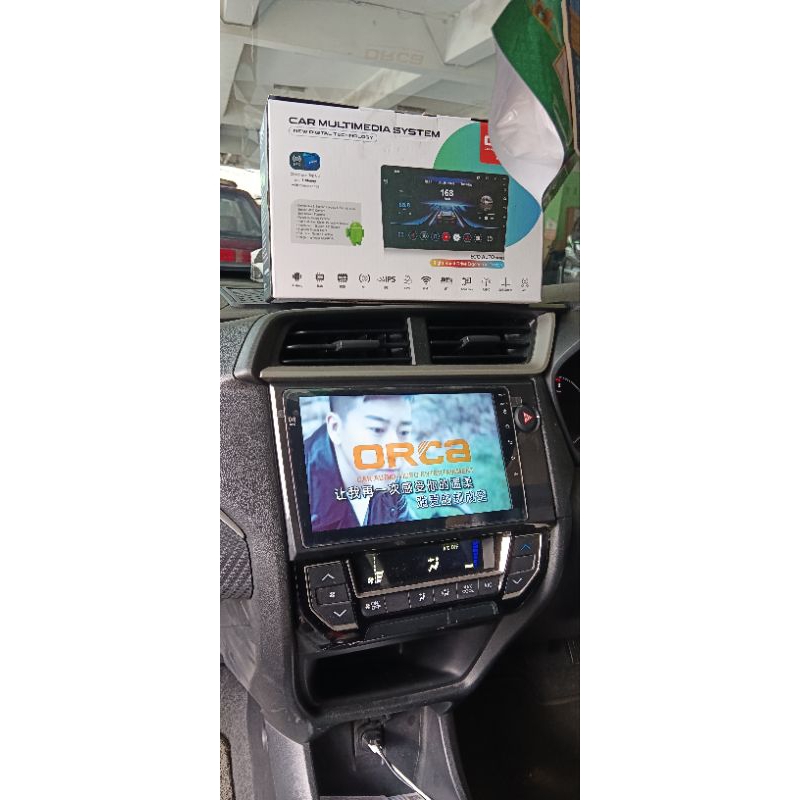 honda Brio tahun 2022 pasang head unit android orca