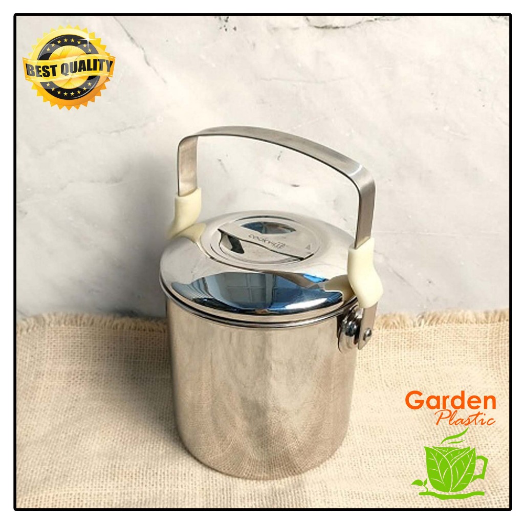 RANTANG TUNGGAL STAINLESS COOKVILLE D.12CM / RANTANG PORTABLE / RANTANG MURAH