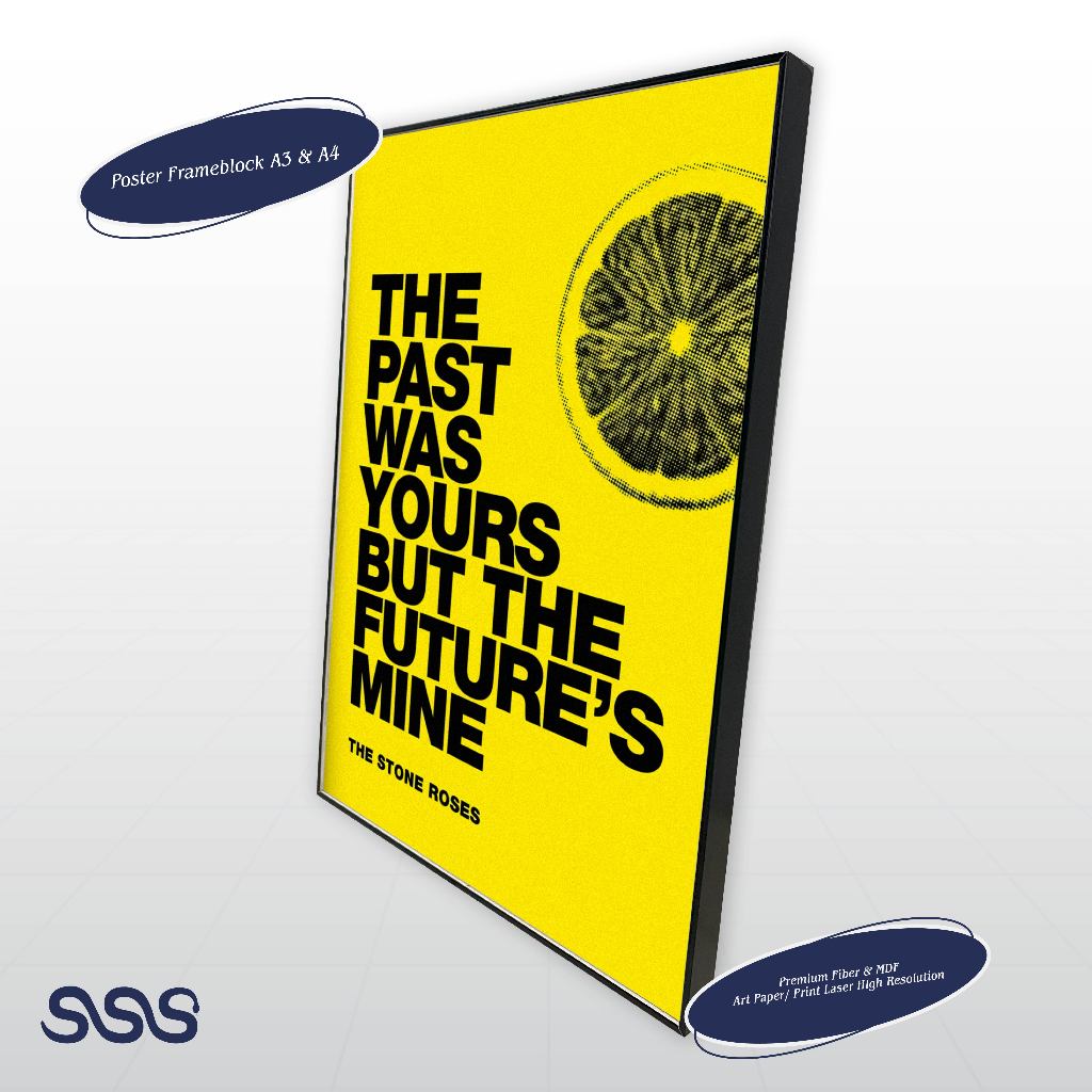 POSTER THE STONE ROSES / AESTHETIC POSTER / POSTER FRAMEBLOCK