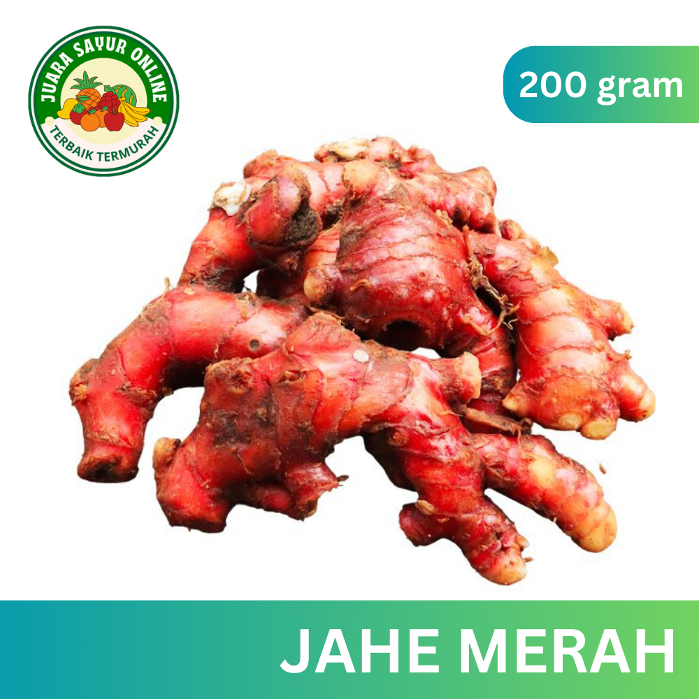 

(FRESH) Jahe Merah Super 200 gram