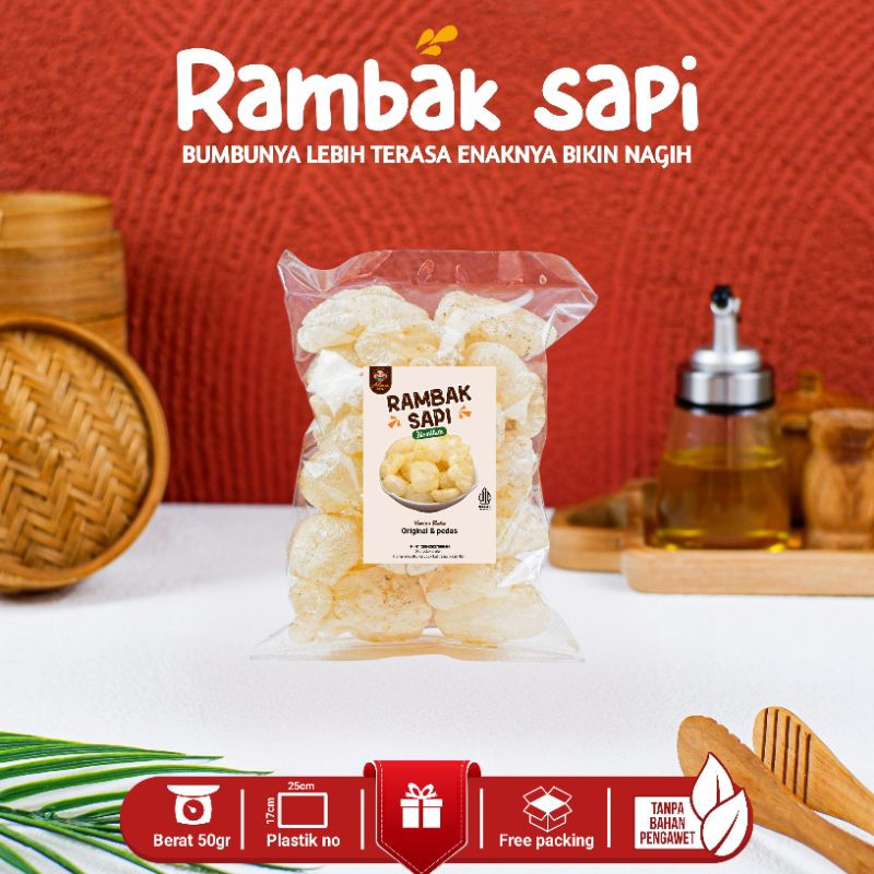 

DOROKDOK KERUPUK KULIT SAPI/RAMBAK KHAS CIREBON