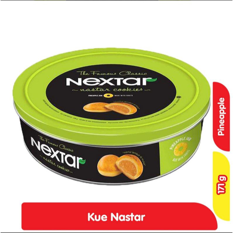 

Nextar Nastar Cookies Pineapple Kaleng 171 g