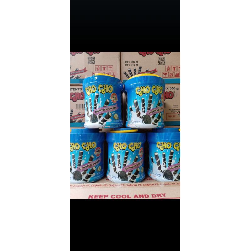 

CHO CHO ASTOR WAFER STICK cookies & cream oreo 500 gr