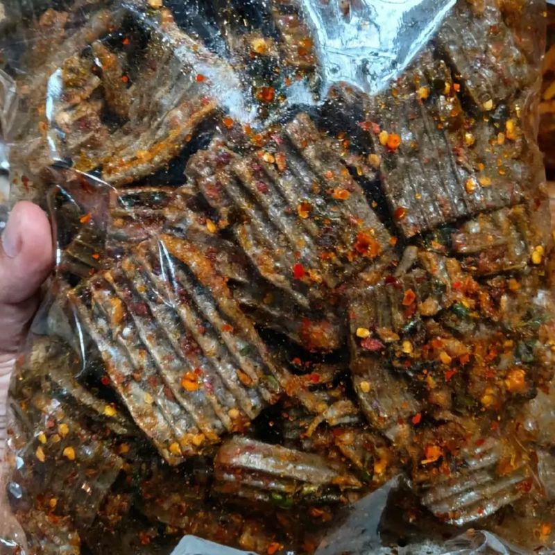 

Kerupuk Jengkol Pedas Daun Jeruk 250gram. Seblak jengkol pedas daun jeruk 250 gram kerupuk jengkol gurih pedas renyah daun jeruk 250gram