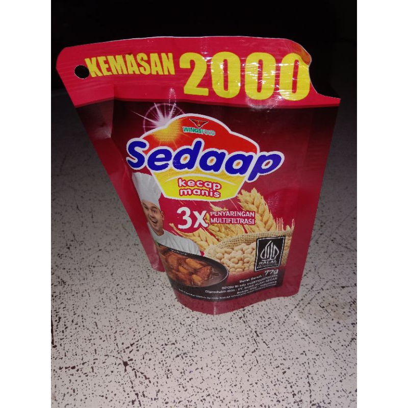 

Kecap Manis Sedaap Berat 77 Gram