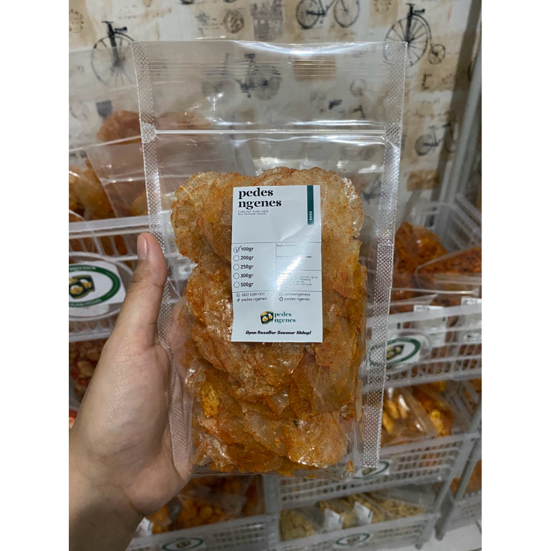 

KERIPIK KACA PEDAS