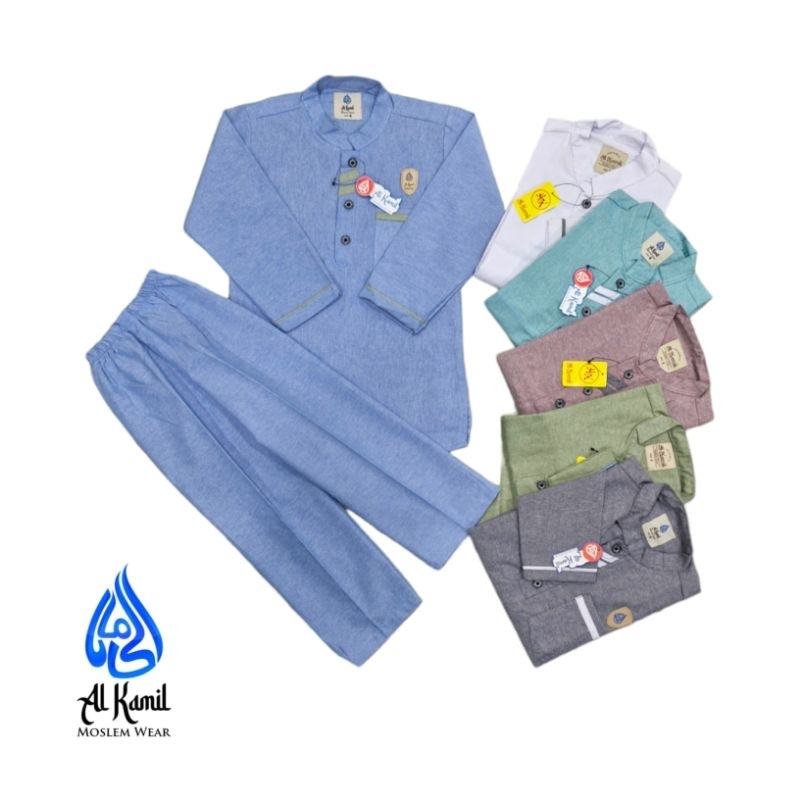 KOKO ANAK/SETELAN KOKO ANAKLAKI-LAKI  [HAROMAIN] LENGAN PANJANG USIA 1-15 TAHUN BAHAN KATUN OXPORD