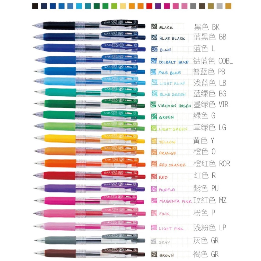 

Promo End Year Pulpen Gel Zebra Sarasa JJ15 571