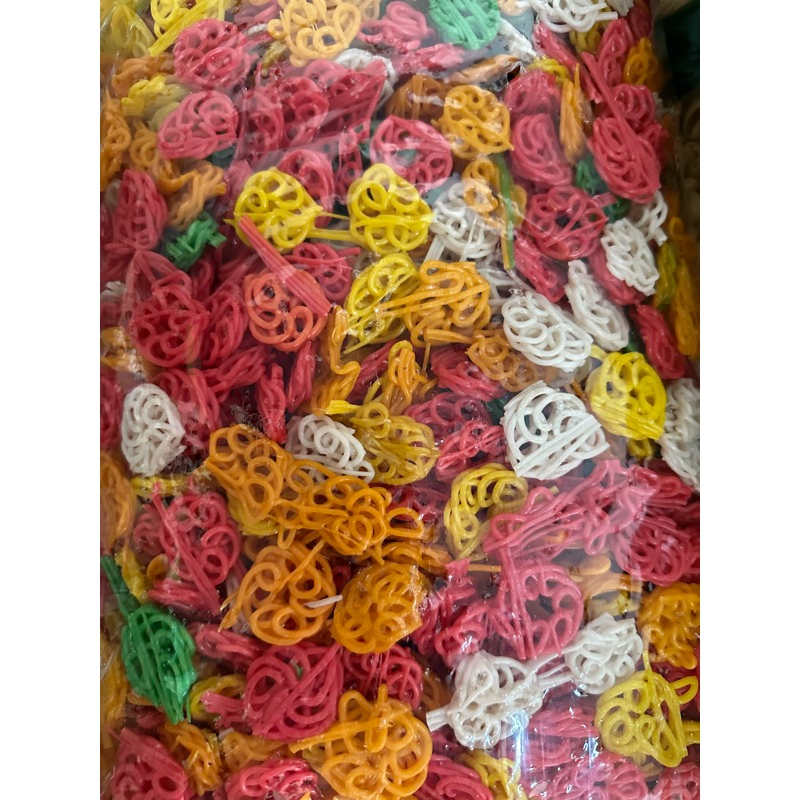 

KERUPUK MAWAR MINI WARNA / KERUPUK SEBLAK