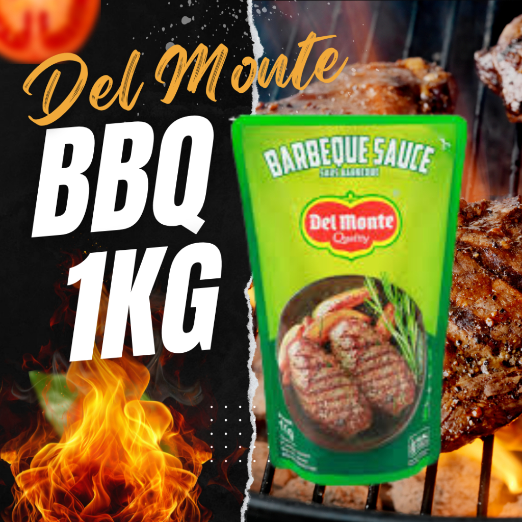 

DEL MONTE BARBEQUE SAUCE 1 KG - SAUS BBQ delmonte
