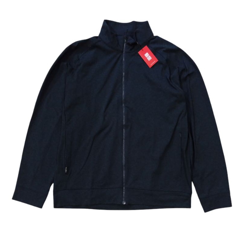 JACKET UNIQLO ACTIVE ULTRA STRETCH ZIPPER SECOND ORIGINAL