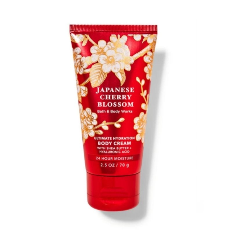 BBW Travel Size Body Cream - Japanese Cherry Blossom (Ultimate Hydration)