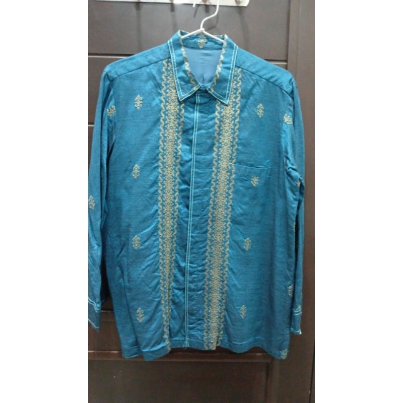 Preloved Kemeja songket