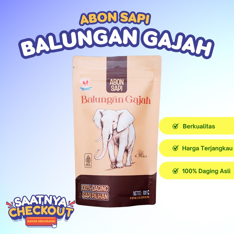 ABON SAPI BALUNGAN GAJAH