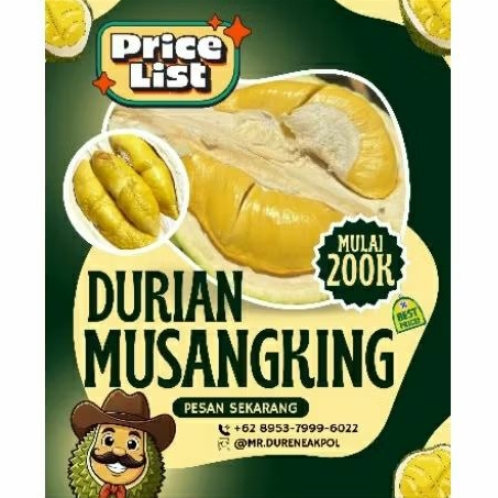 

Durian Musangking - Mr. Durenakpol