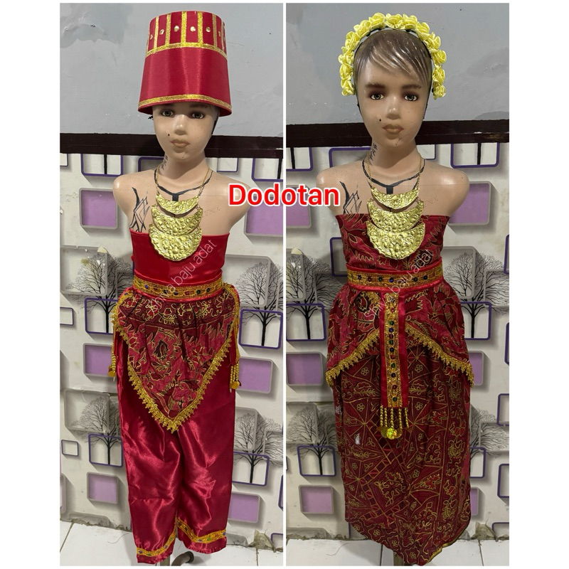 Baju adat dodotan anak / baju adat jawa dodotan/ baju adat yogyakarta dodotan