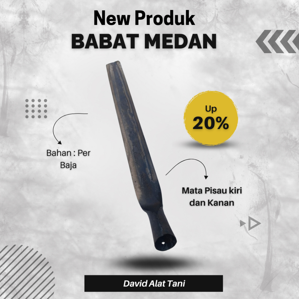 BABAT MEDAN / ALAT PEMBERSIH RUMPUT