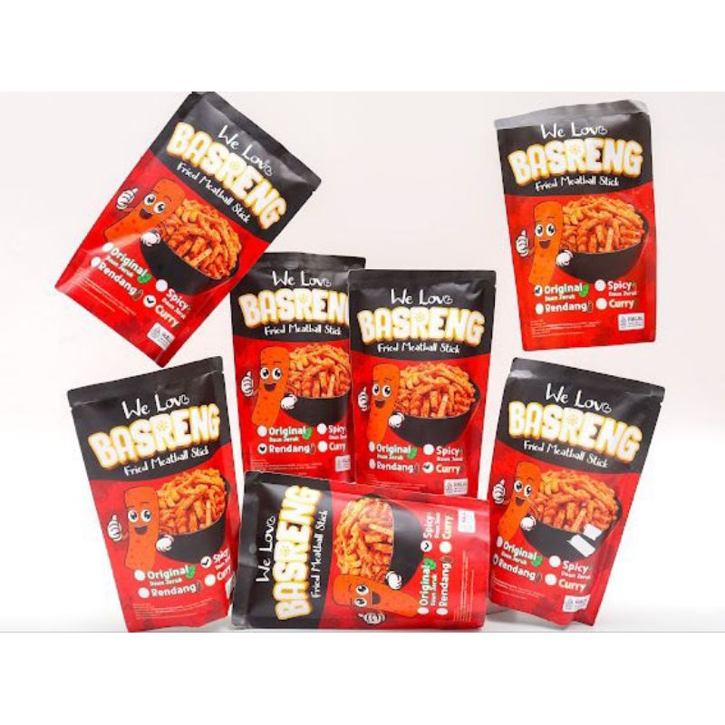 

We Love Basreng Fried Meatball Stick ( BASRENG ENAK)