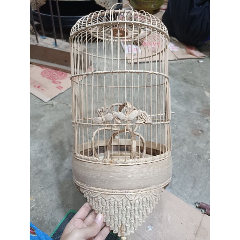 sangkar pleci full ukir