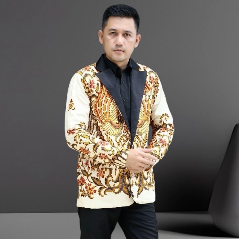 jas batik pria blazer batik pria premium modern batiknyajulio os 5
