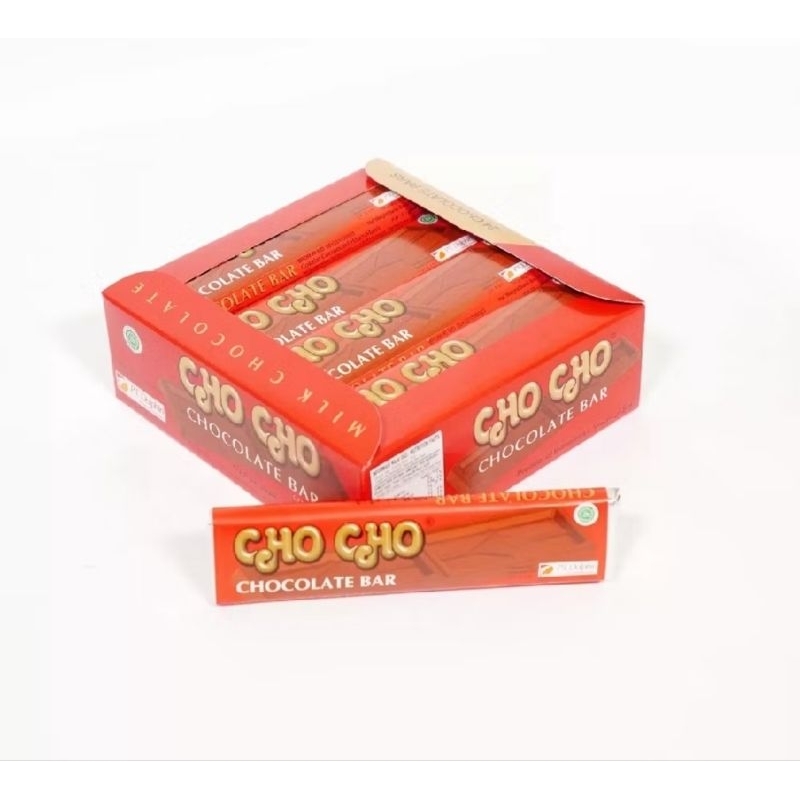 

Cho Cho Chocolate Bar 1 Box isi 24 Pcs