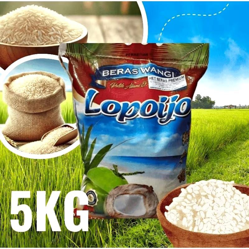 

Beras lopo ijo 5kg