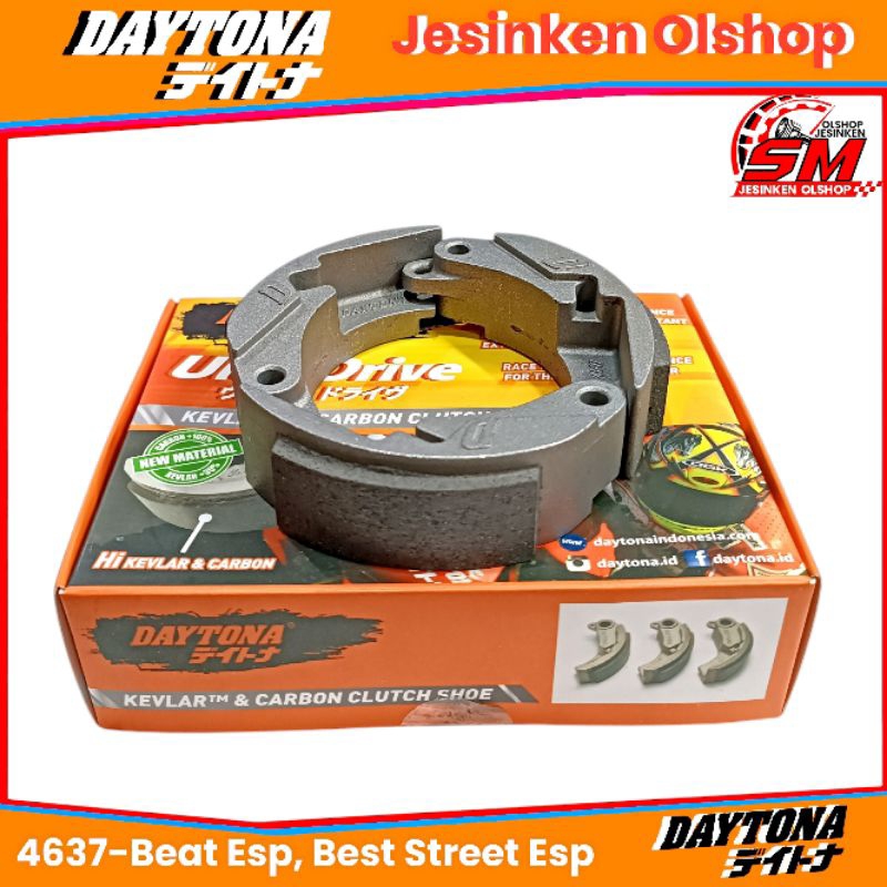 Kampas Ganda Beat Esp/Beat Street Esp Daytona (4637)