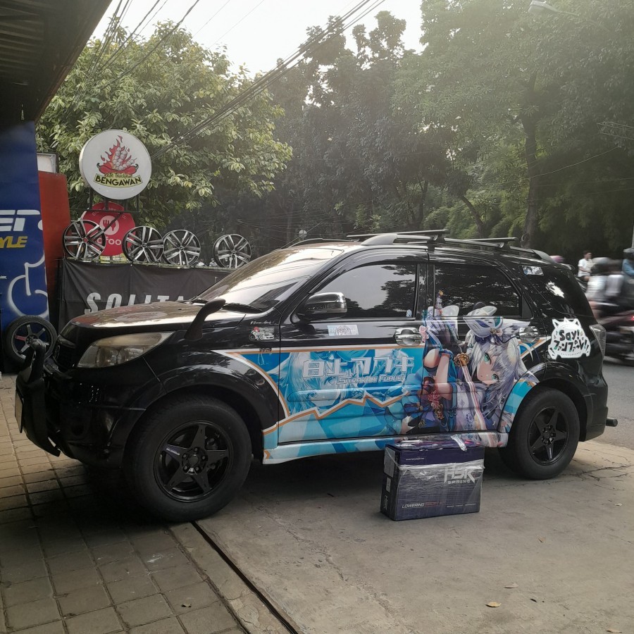 LOWERING KIT HSR RED TOYOTA RUSH/ LOWERING KIT HSR DAIHATSU TERIOS dibawah 2017