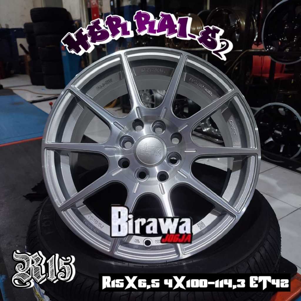 Velg Rai-s2 R15 Pelek Variasi Ring 15 Hsr Rai S2 Velg Mobil Mobilio Avanza Jazz Brio Livina Fiesta